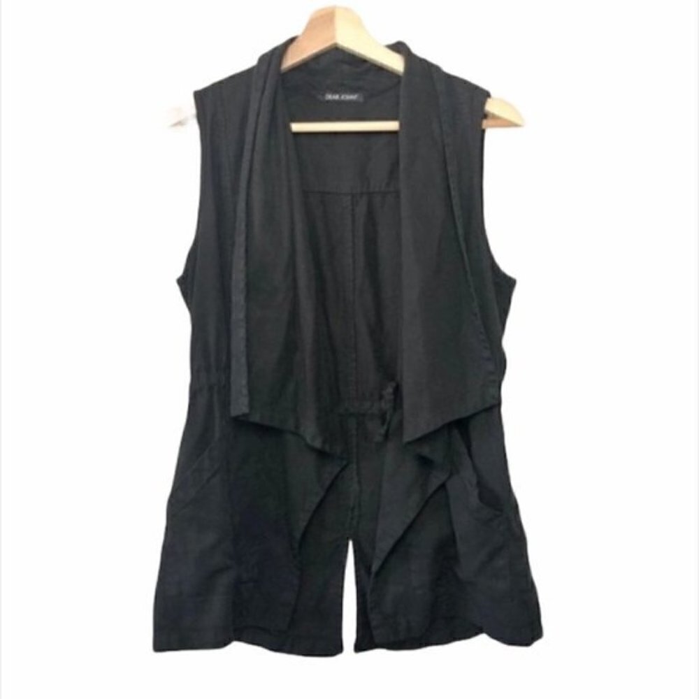 Dear John Denim Waterfall Black Utility Vest‎ S